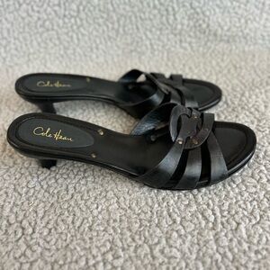 Cole Haan Women's Black Strappy Sandals‎